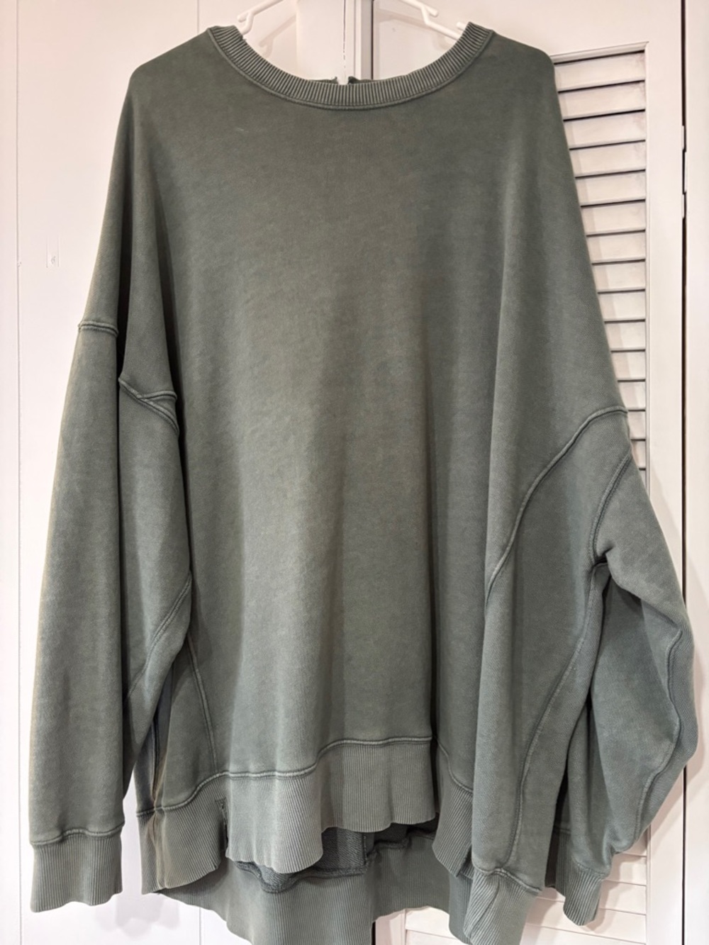 Green aerie oversized sweatshirt